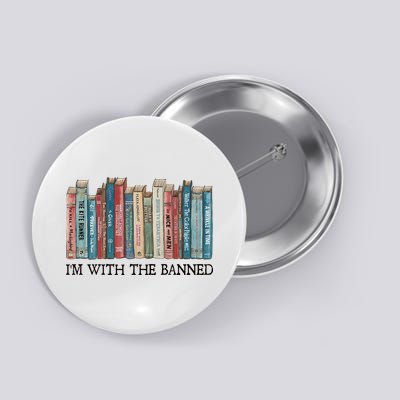 I'm With The Banned Book Button