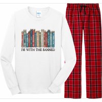 I'm With The Banned Book Long Sleeve Pajama Set