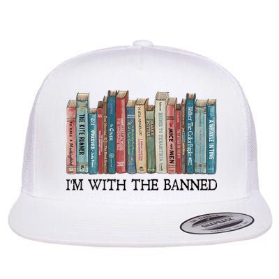I'm With The Banned Book Flatbill Hat