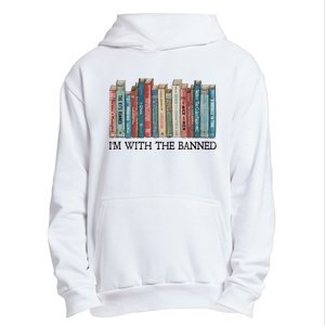 I'm With The Banned Book Urban Pullover Hoodie