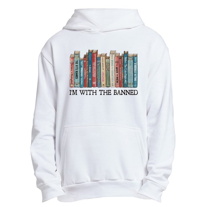 I'm With The Banned Book Urban Pullover Hoodie