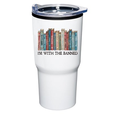 I'm With The Banned Book Tumbler