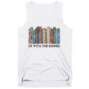 I'm With The Banned Book Tank Top