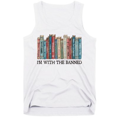 I'm With The Banned Book Tank Top