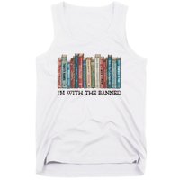 I'm With The Banned Book Tank Top