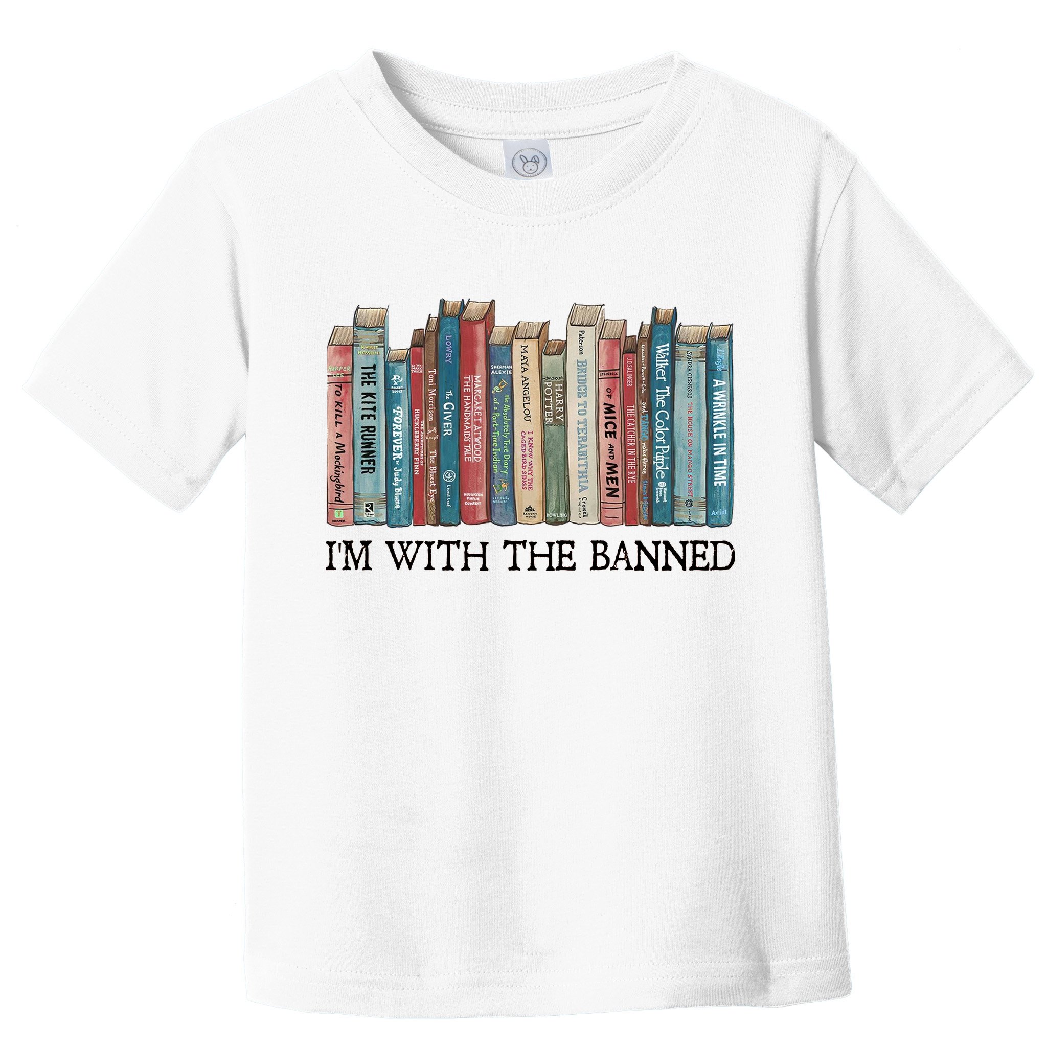 I'm With The Banned Book Toddler T-Shirt