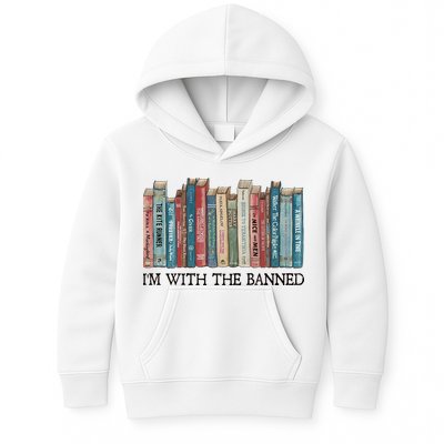 I'm With The Banned Book Kids Hoodie