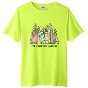 I'm with The Banned Funny Book Readers I Read Banned Books Tall Fusion ChromaSoft Performance T-Shirt