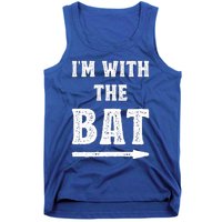 I'm With The Bat Costume Halloween Matching Couple Lazy DIY Tank Top