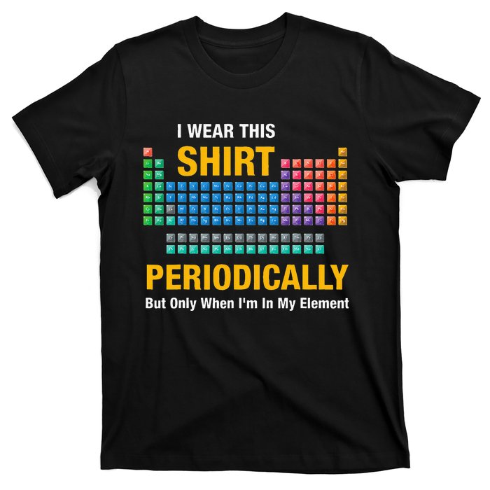 I Wear This Periodically Retro Chemistry T-Shirt