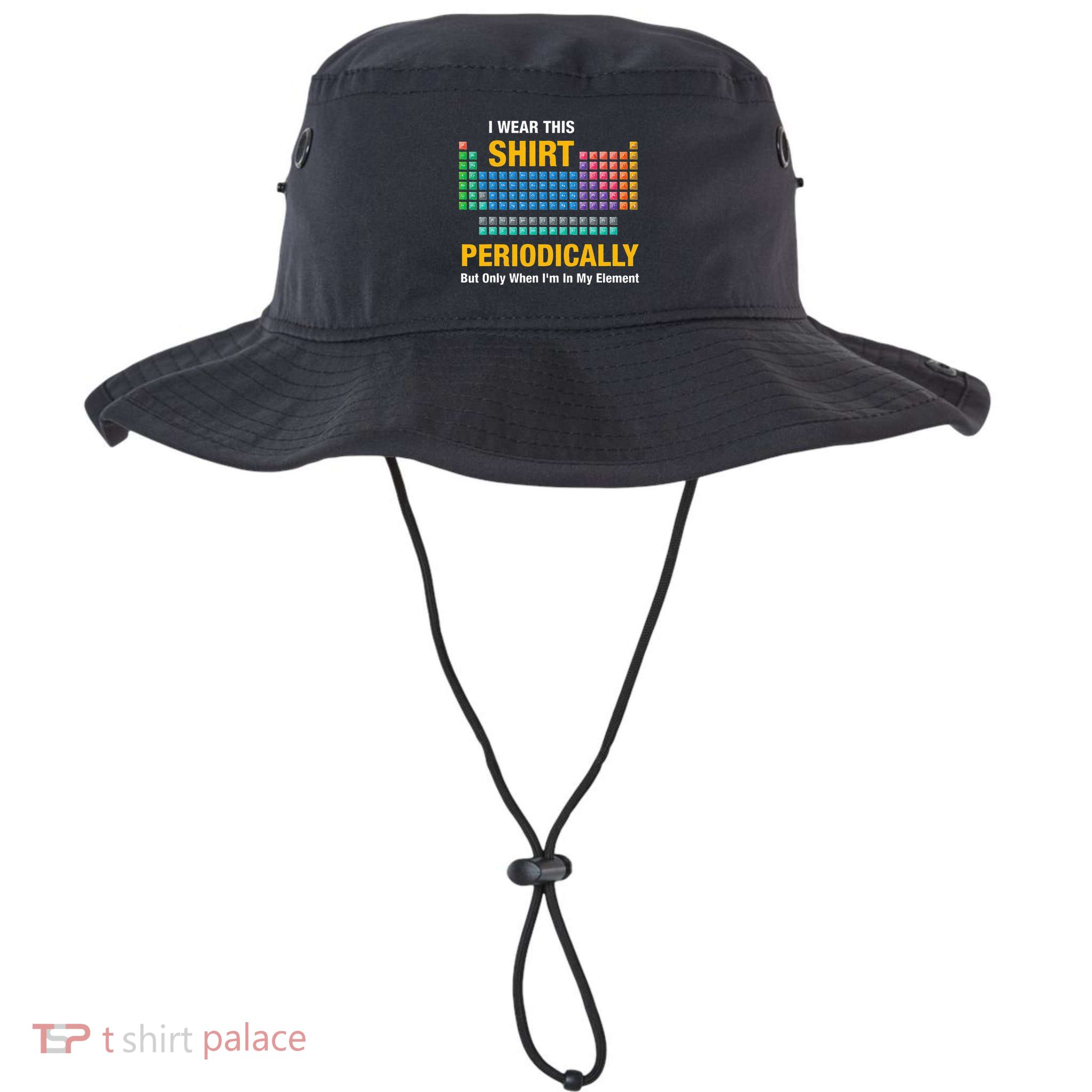 I Wear This Periodically Retro Chemistry Bucket Hat