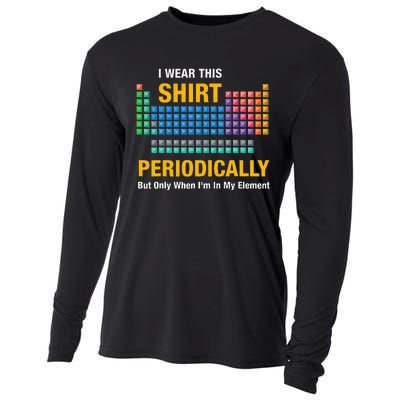 I Wear This Periodically Retro Chemistry Cooling Performance Long Sleeve Crew