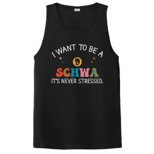 I Want To Be A Schwa ItS Never Stressed Science Of Reading! PosiCharge Competitor Tank