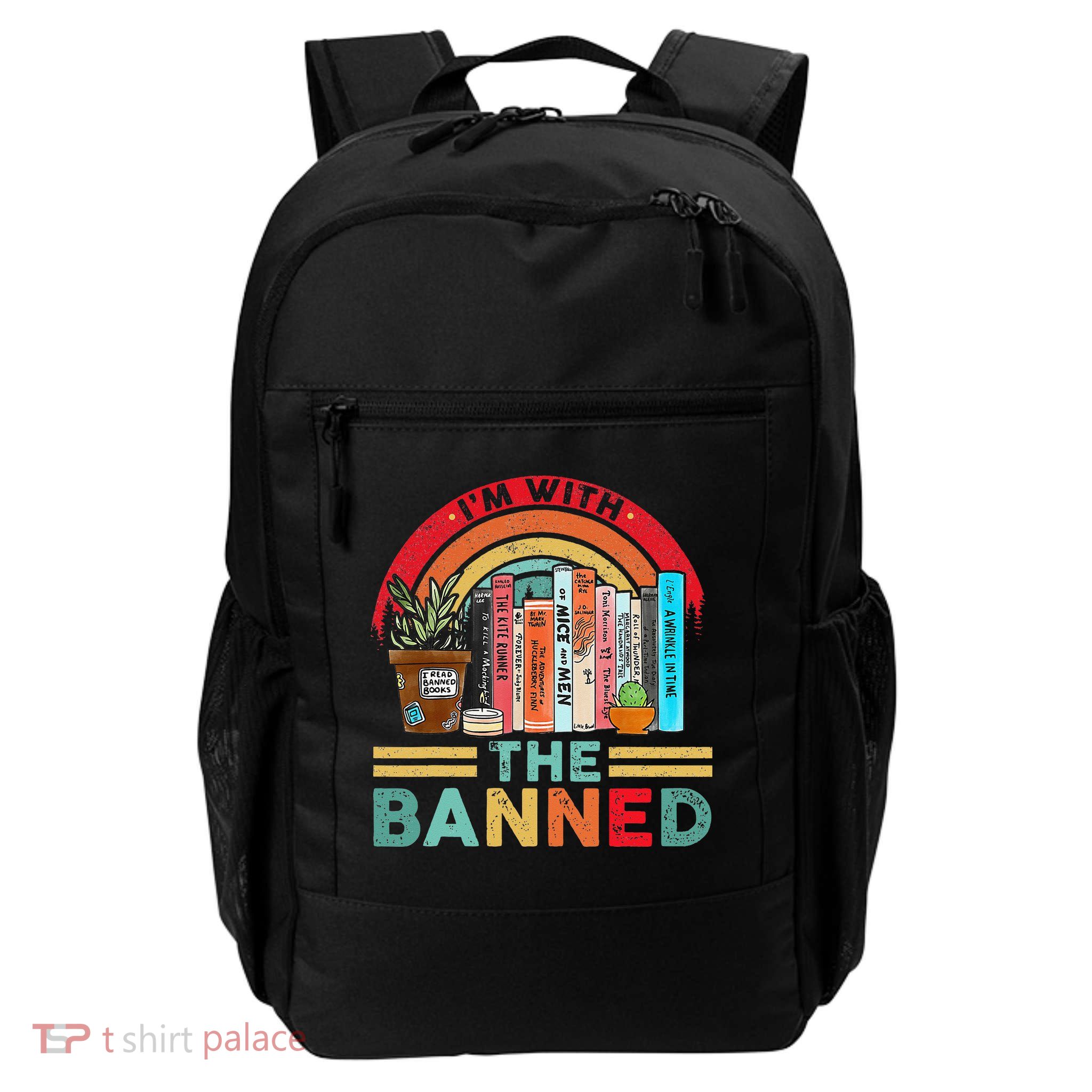 Im With The Banned Books Daily Commute Backpack