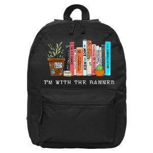 Im With The Banned Books I Read Banned Books Lovers 16 in Basic Backpack