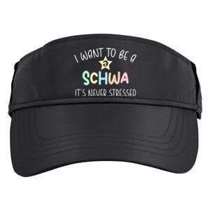 I Want To Be A Schwa Its Never Stressed Reading Teacher Ling Adult Drive Performance Visor