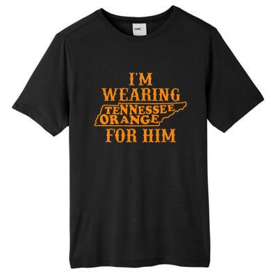 IM Wearing Tennessee Orange For Him Tennessee Outfits Tall Fusion ChromaSoft Performance T-Shirt