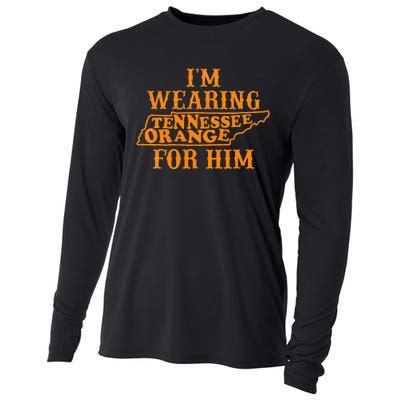 IM Wearing Tennessee Orange For Him Tennessee Outfits Cooling Performance Long Sleeve Crew