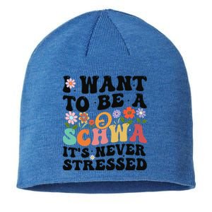 I Want To Be A Schwa ItS Never Stressed Science Of Reading Meaningful Gift Sustainable Beanie