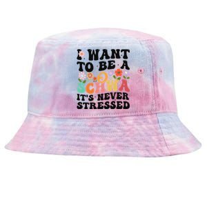 I Want To Be A Schwa ItS Never Stressed Science Of Reading Meaningful Gift Tie-Dyed Bucket Hat