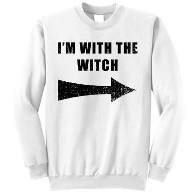 Im With The Witch Sweatshirt