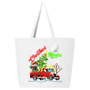 I Want To Watch Xmas Movies Santa French Bulldog On Truck Gift 25L Jumbo Tote