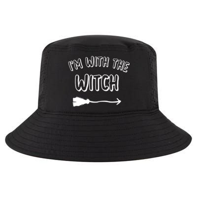 Im With The Witch Gift Cool Halloween Husband Wife Gift Cool Comfort Performance Bucket Hat