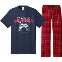 IM With The Drummer Band Percussionist Drumming Pajama Set