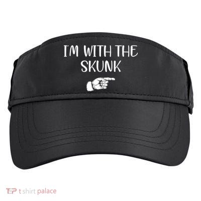 Im With The Skunk Adult Drive Performance Visor