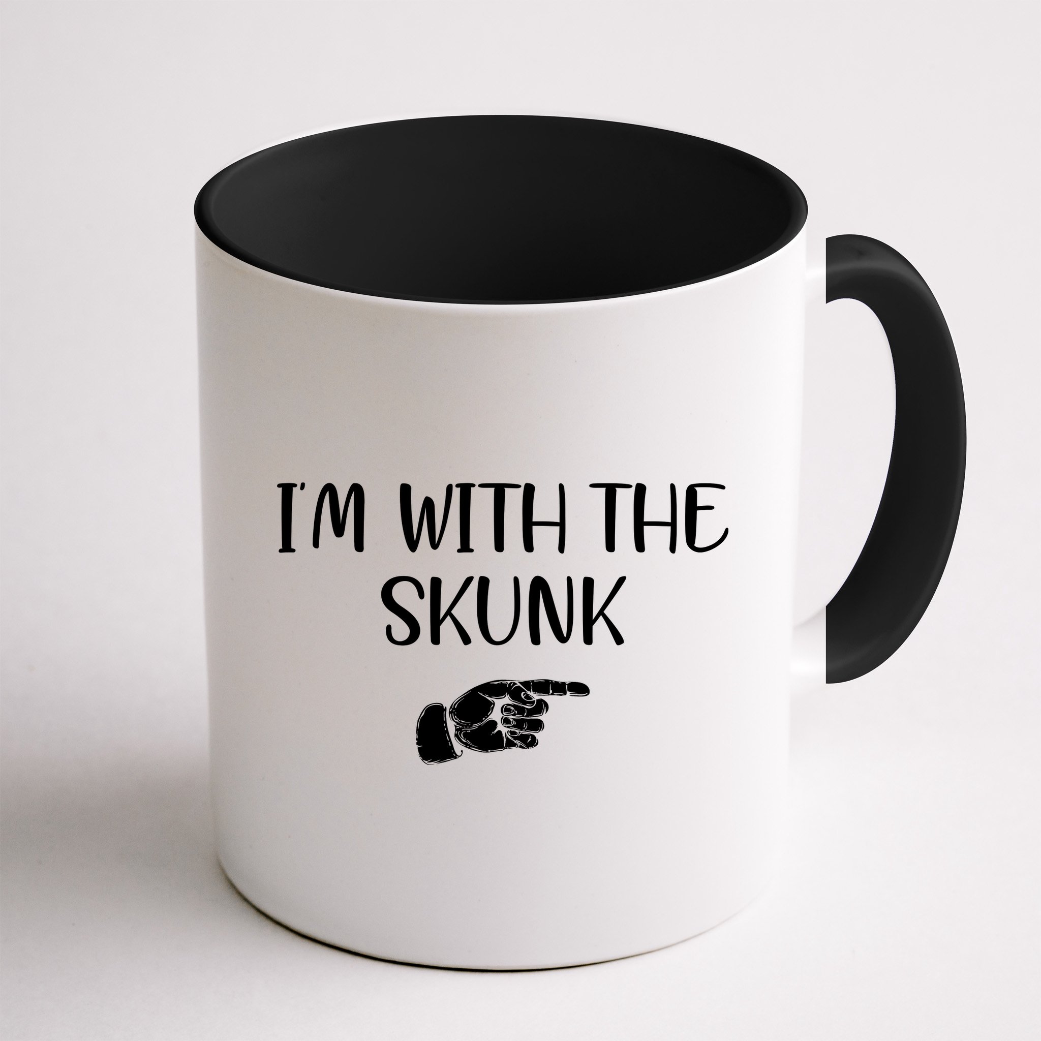 Im With The Skunk Mug