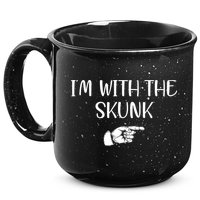 Im With The Skunk 15oz Campfire Ceramic Mug