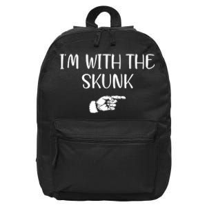 Im With The Skunk 16 in Basic Backpack