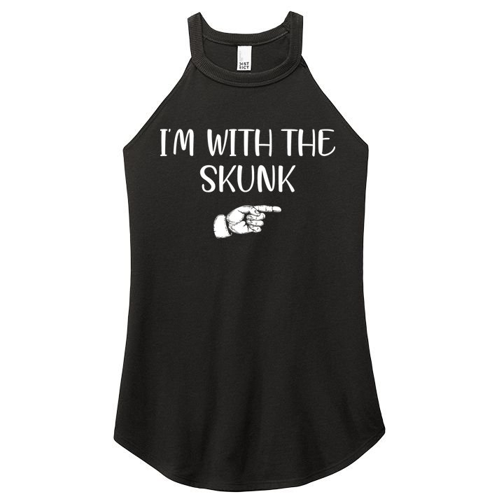 Im With The Skunk Women's Perfect Tri Rocker Tank