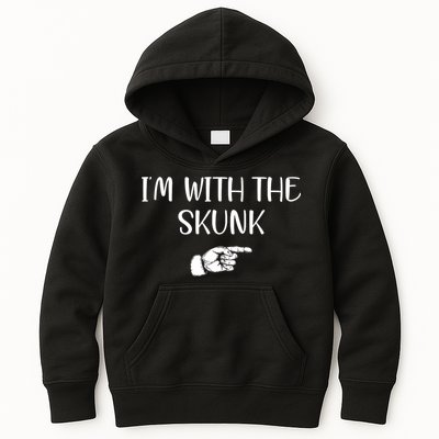 Im With The Skunk Kids Hoodie