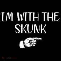 Im With The Skunk Zip Tote Bag