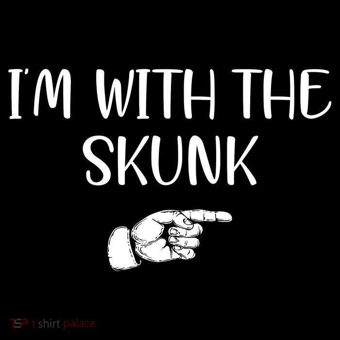 Im With The Skunk Zip Tote Bag