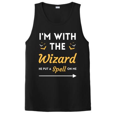 I'm With The Wizard Matching Halloween Couple For Gift PosiCharge Competitor Tank