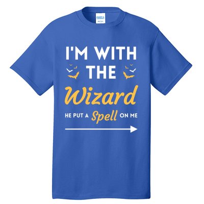 I'm With The Wizard Matching Halloween Couple For Gift Tall T-Shirt