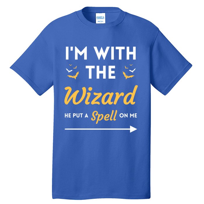 I'm With The Wizard Matching Halloween Couple For Gift Tall T-Shirt