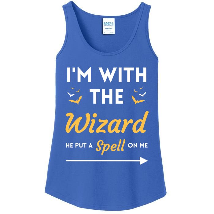 I'm With The Wizard Matching Halloween Couple For Gift Ladies Essential Tank