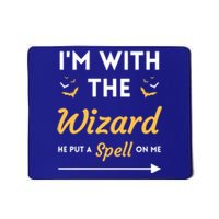 I'm With The Wizard Matching Halloween Couple For Gift Mousepad