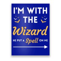 I'm With The Wizard Matching Halloween Couple For Gift Poster