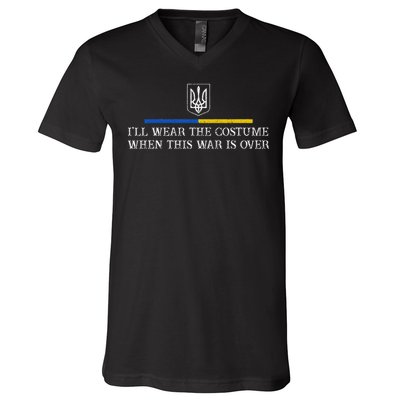 Ill Wear the Costume when This War Is Over For Women V-Neck T-Shirt