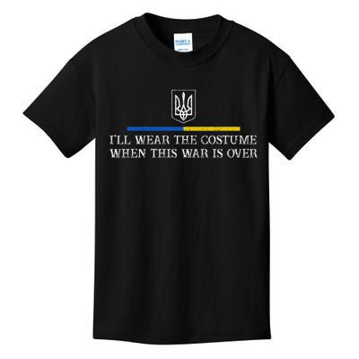 Ill Wear the Costume when This War Is Over For Women Kids T-Shirt
