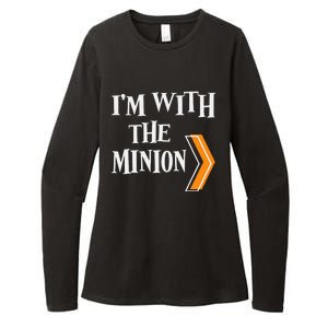 IM With The Minion Funny Couples Halloween Womens CVC Long Sleeve Shirt