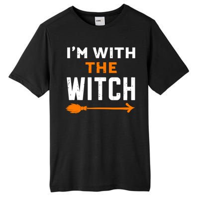 IM With The Witch Couples Halloween Cute Gift Tall Fusion ChromaSoft Performance T-Shirt