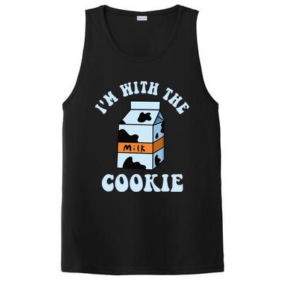 IM With The Cookie And Milk Couples Matching Costumes PosiCharge Competitor Tank