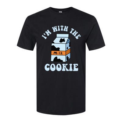 IM With The Cookie And Milk Couples Matching Costumes Softstyle CVC T-Shirt