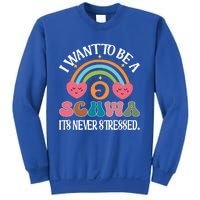 I Want To Be A Schwa ItS Never Stressed Science Of Reading Gift Sweatshirt