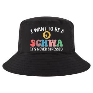 I Want To Be A Schwa Its Never Stressed Cool Comfort Performance Bucket Hat